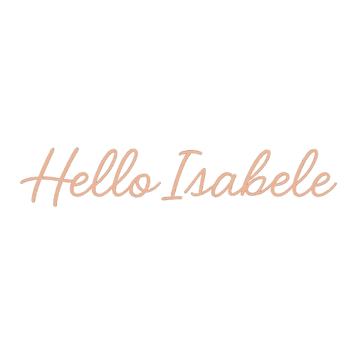 Hello Isabele 